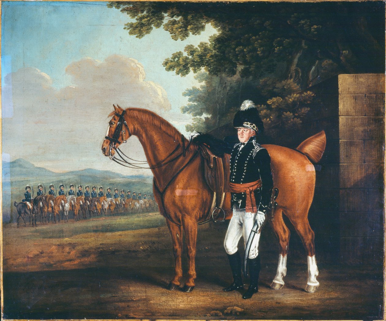 Överste Thomas Cooper Everitt, 1800 av Thomas Gooch