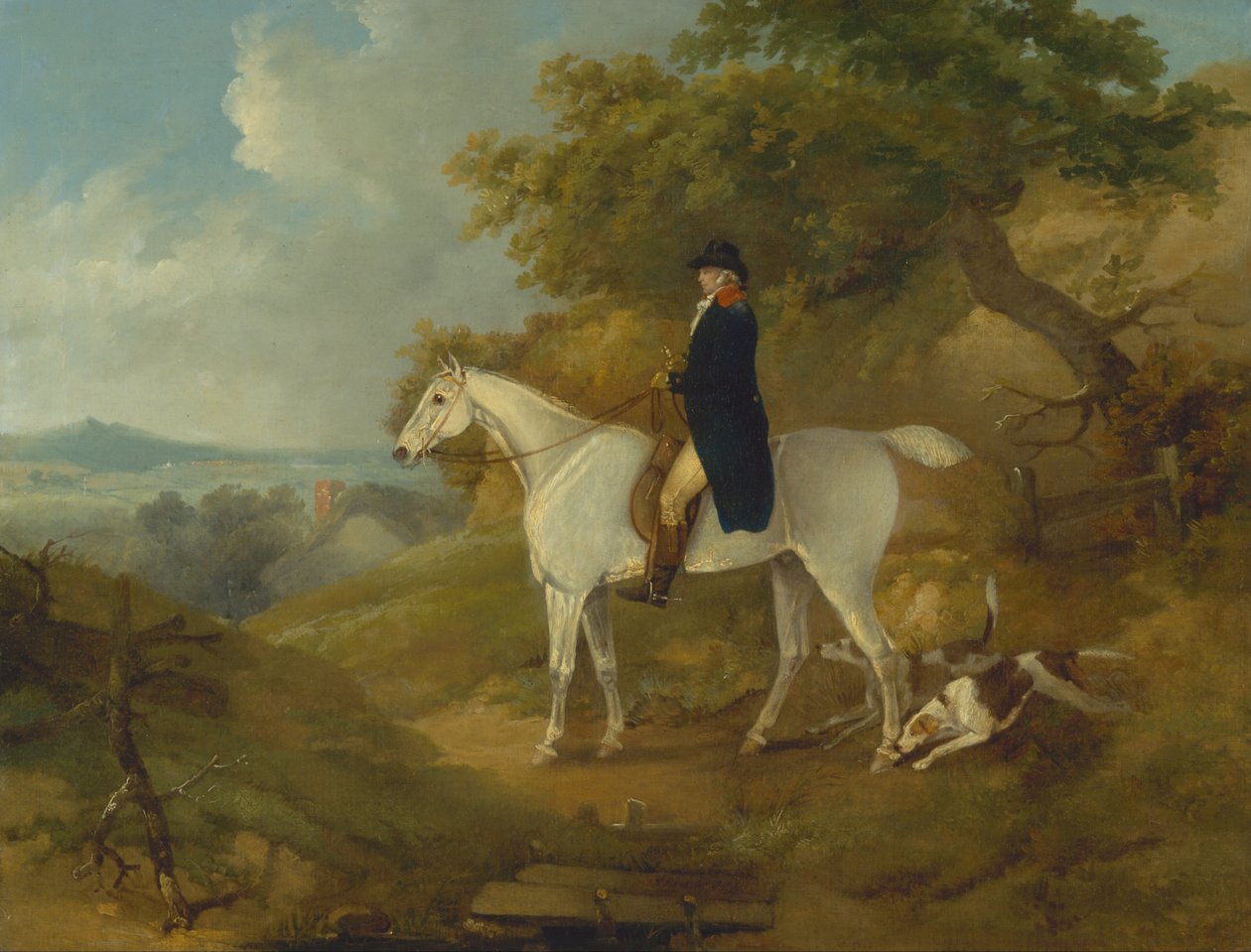 George Morland på sin jägare av Thomas Hand