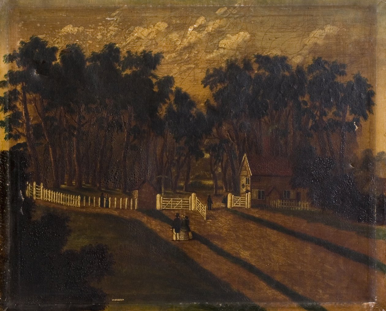 Tollgate, nära Memorial Park, Coventry, 1855 av Thomas Hough