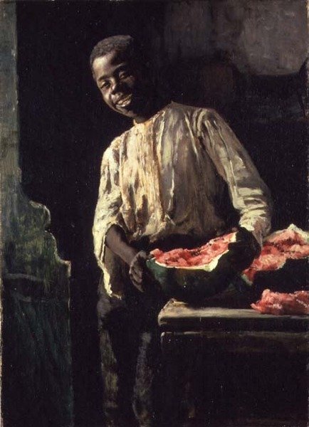 I Know It Was Ripe, c.1885 av Thomas Hovenden