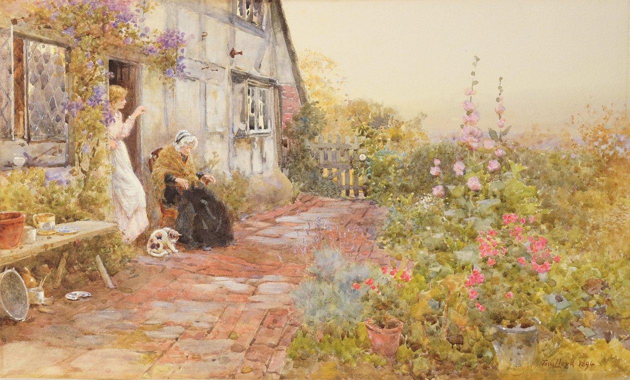 Mormor, 1894 av Thomas James Lloyd