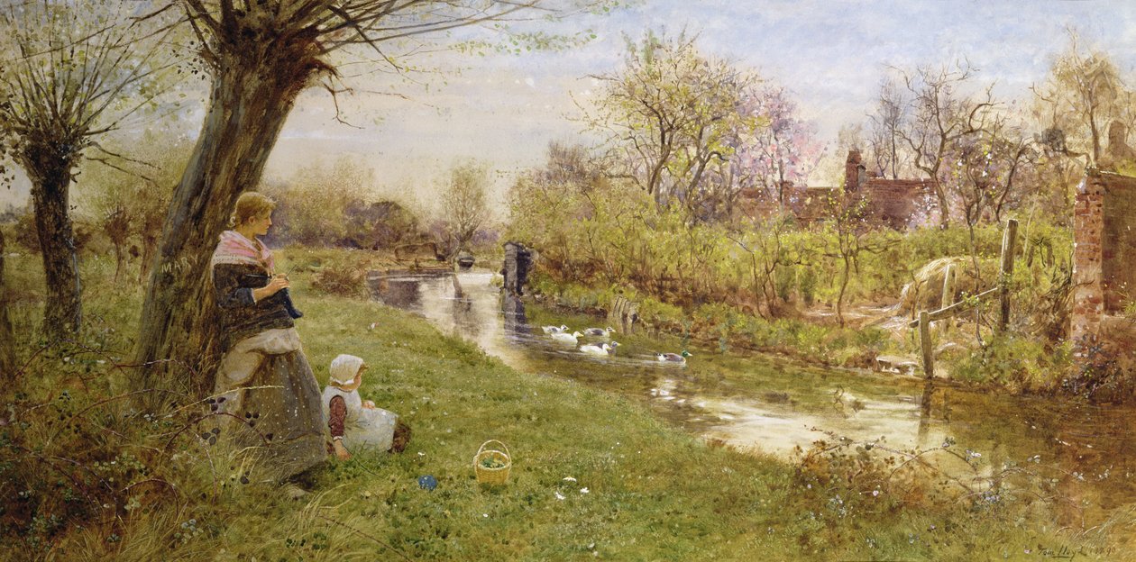 Titta på ankorna, 1890 av Thomas James Lloyd