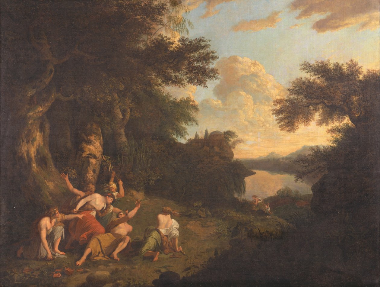 The Death of Orpheus av Thomas Jones