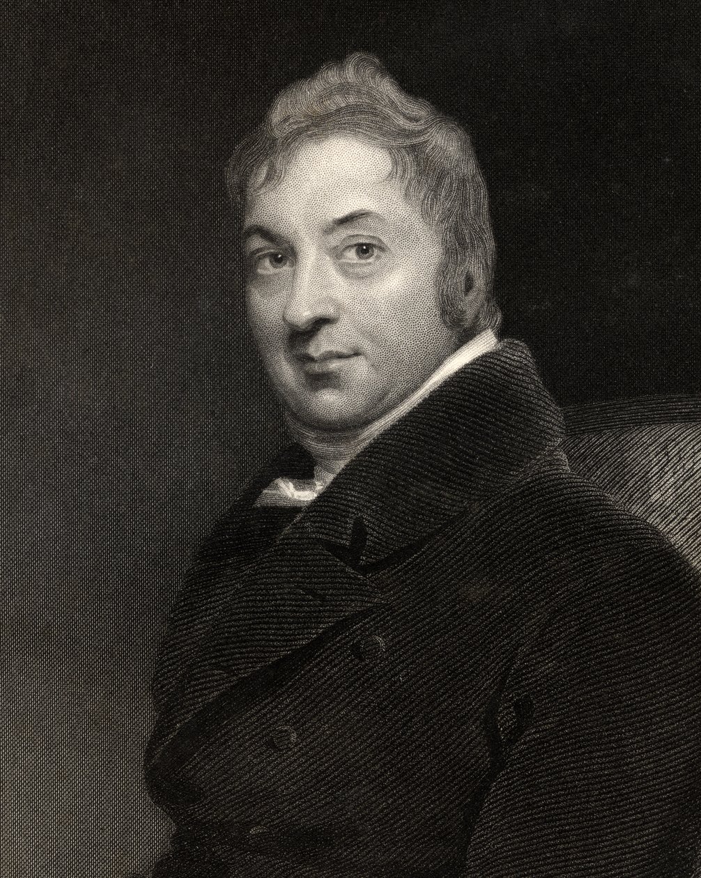 Edward Jenner, graverad av W.H. Mote, från 