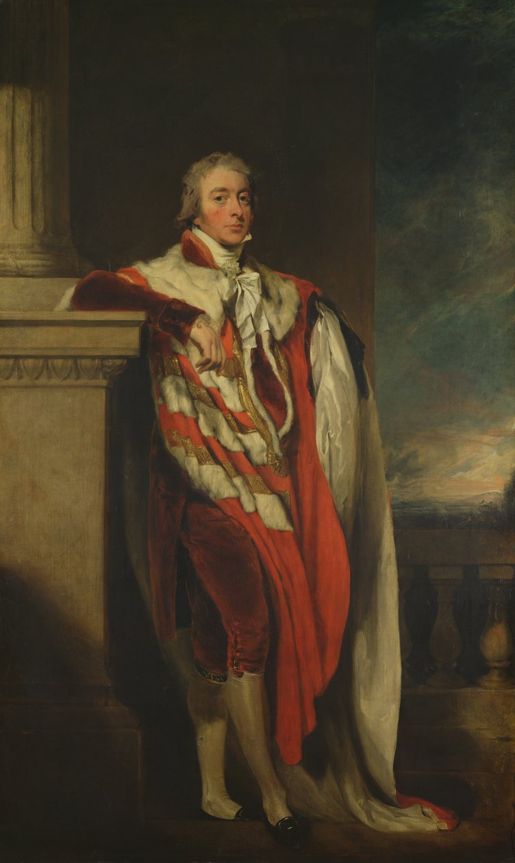 John Fane, 10:e greven av Westmorland (1759-1841) av Thomas Lawrence