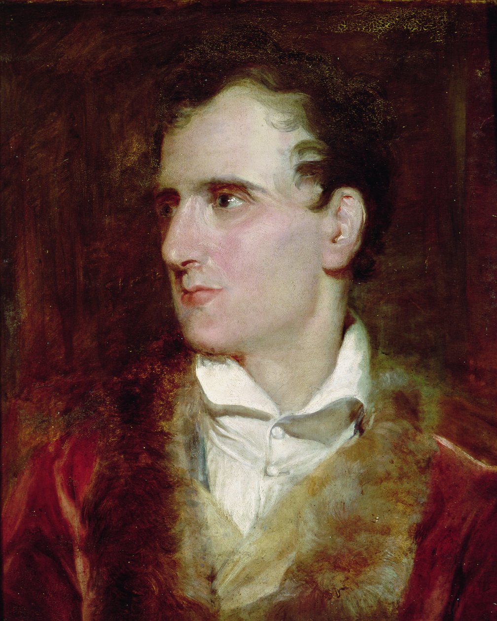 Porträtt av Antonio Canova (1757-1822) av Thomas Lawrence