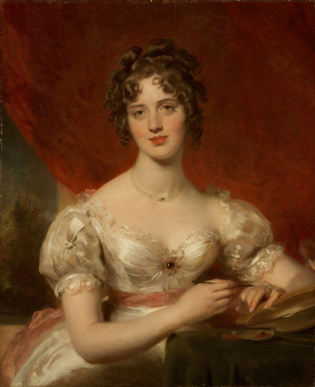 Portrait of Mary Anne Bloxam (later Mrs. Frederick H. Hemming) av Thomas Lawrence