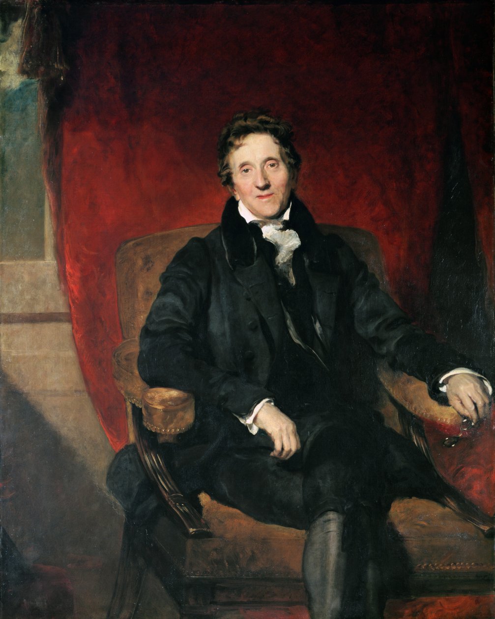 Porträtt av Sir John Soane (1753-1837) 1829 av Thomas Lawrence