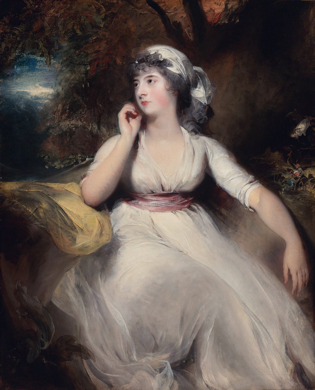 Selina Peckwell, later Mrs. George Grote (1775-1845) av Thomas Lawrence