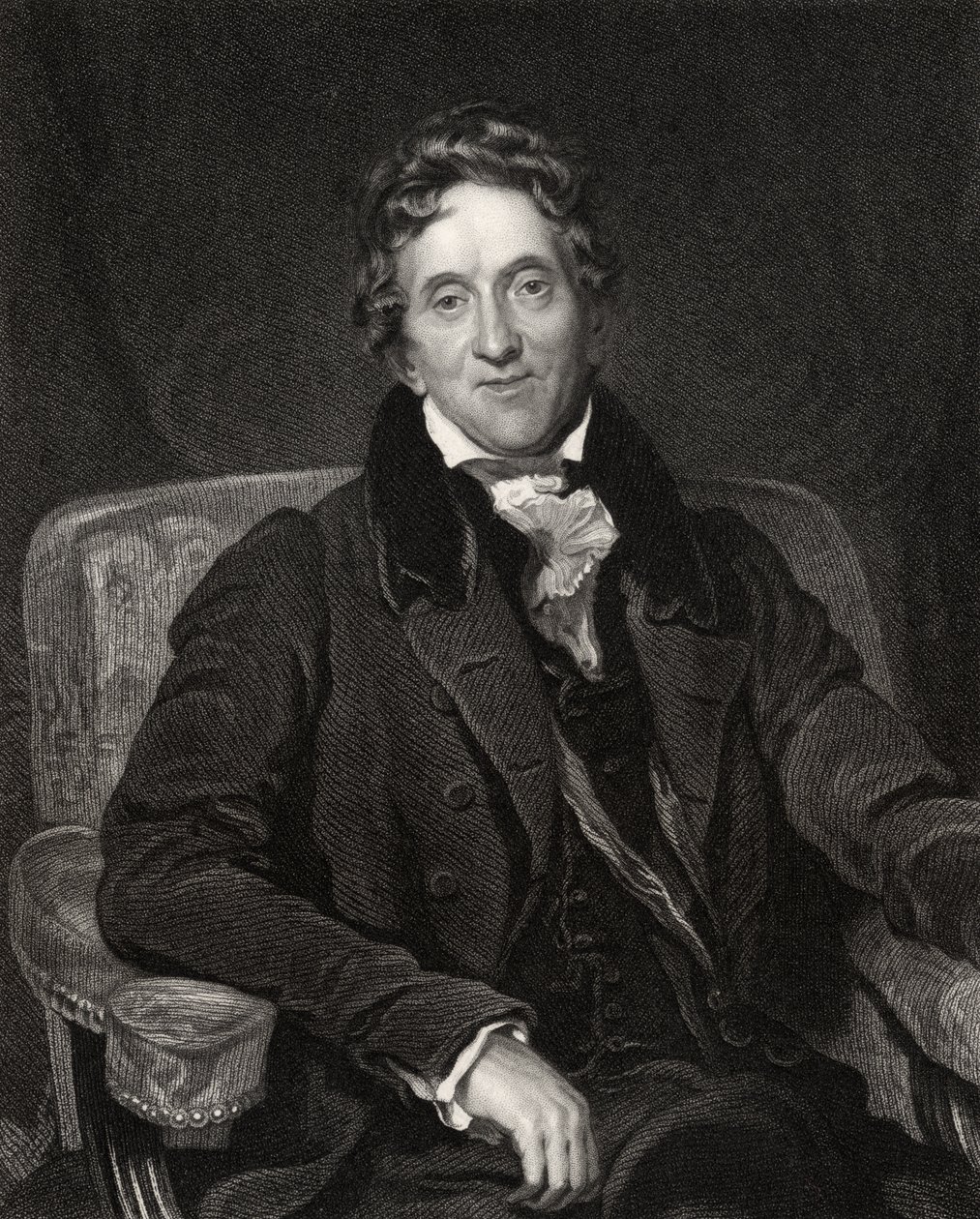 Sir John Soane, graverad av J. Thomson, från 
