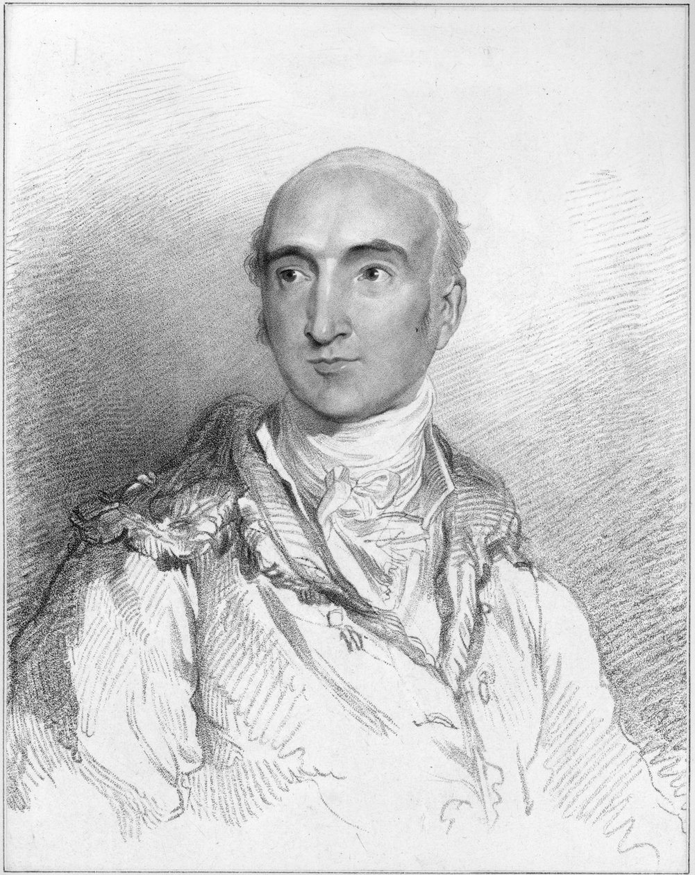 William Sotheby, graverad av Frederick Christian Lewis Sr, c.1807 av Thomas Lawrence