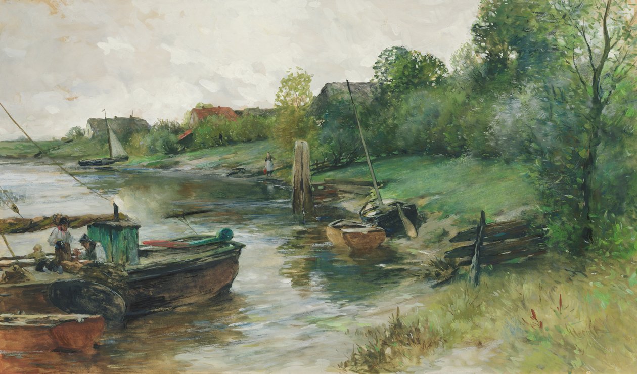 Utsikt över Este vid Cranz, 18881889 av Thomas Ludwig Herbst