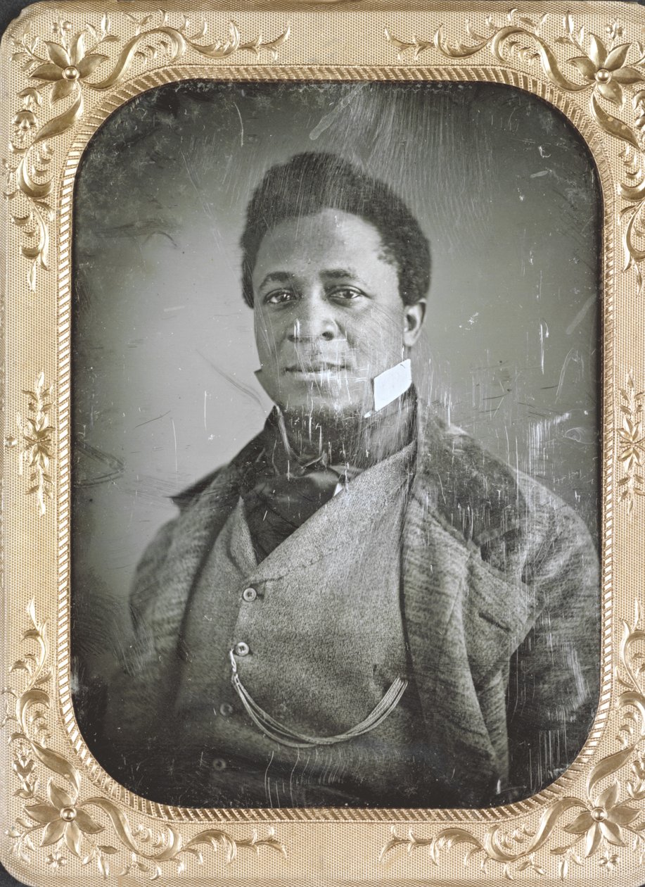 Portrait of Bob Wilkinson, barber of the Southern Hotel av Thomas M. Easterly