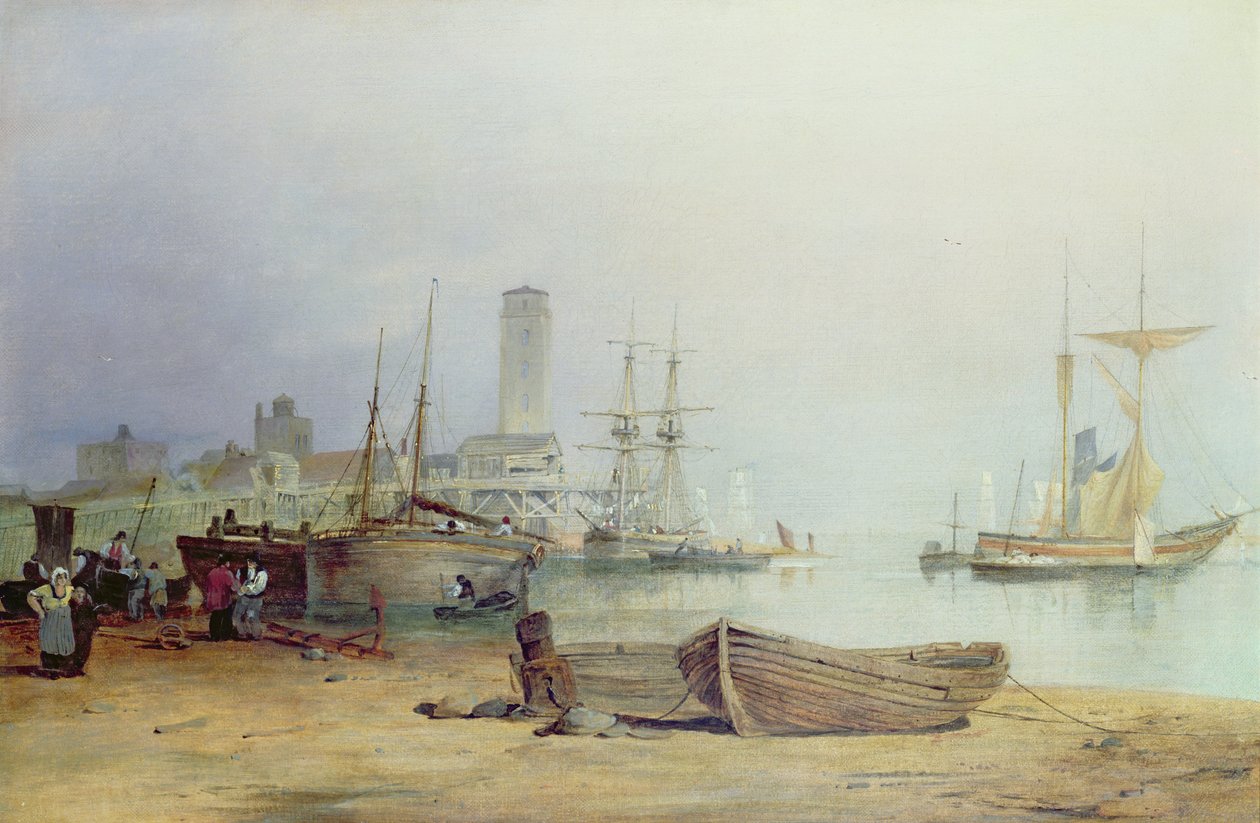Low Lights, North Shields av Thomas Miles Richardson