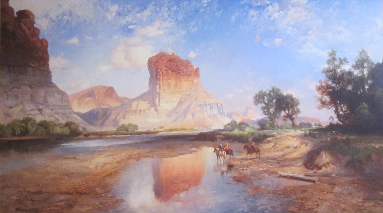  ONeil Butte, Grand Canyonn av Thomas Moran