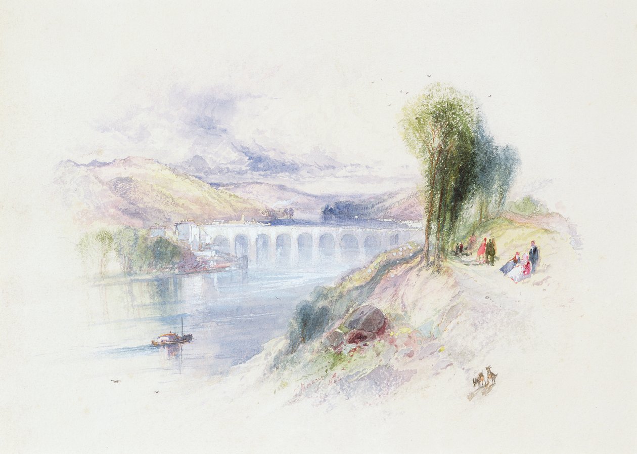 Floden Schuylkill av Thomas Moran