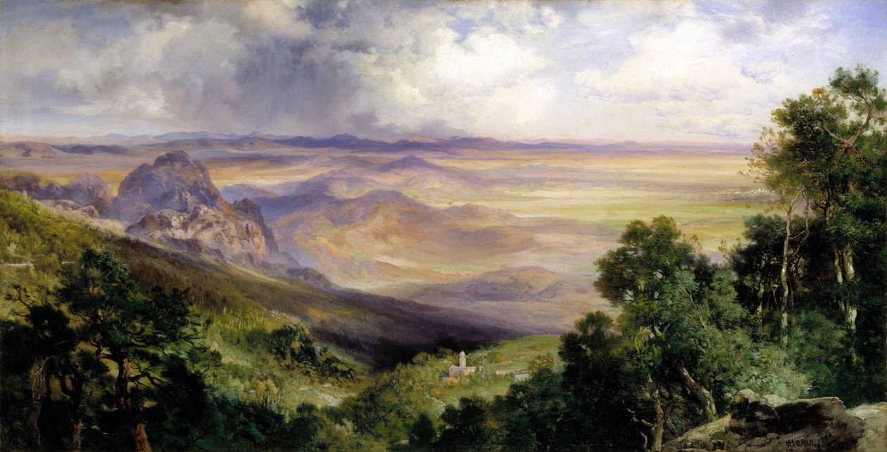 Valley of Cuernavaca av Thomas Moran