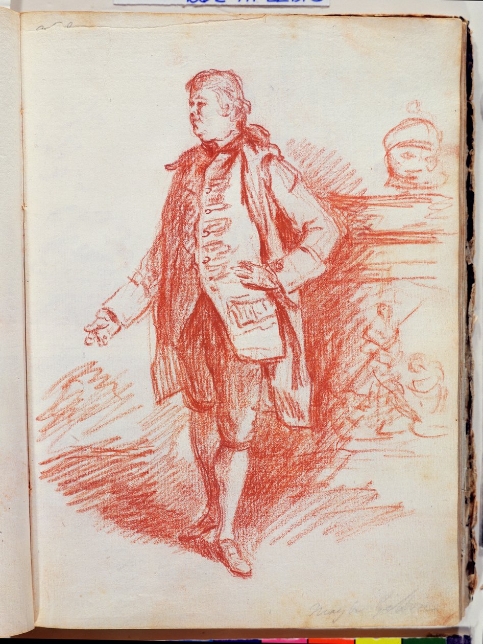 Portrait of a Man, kaldet Edward Gibbon (1737-94) fra 