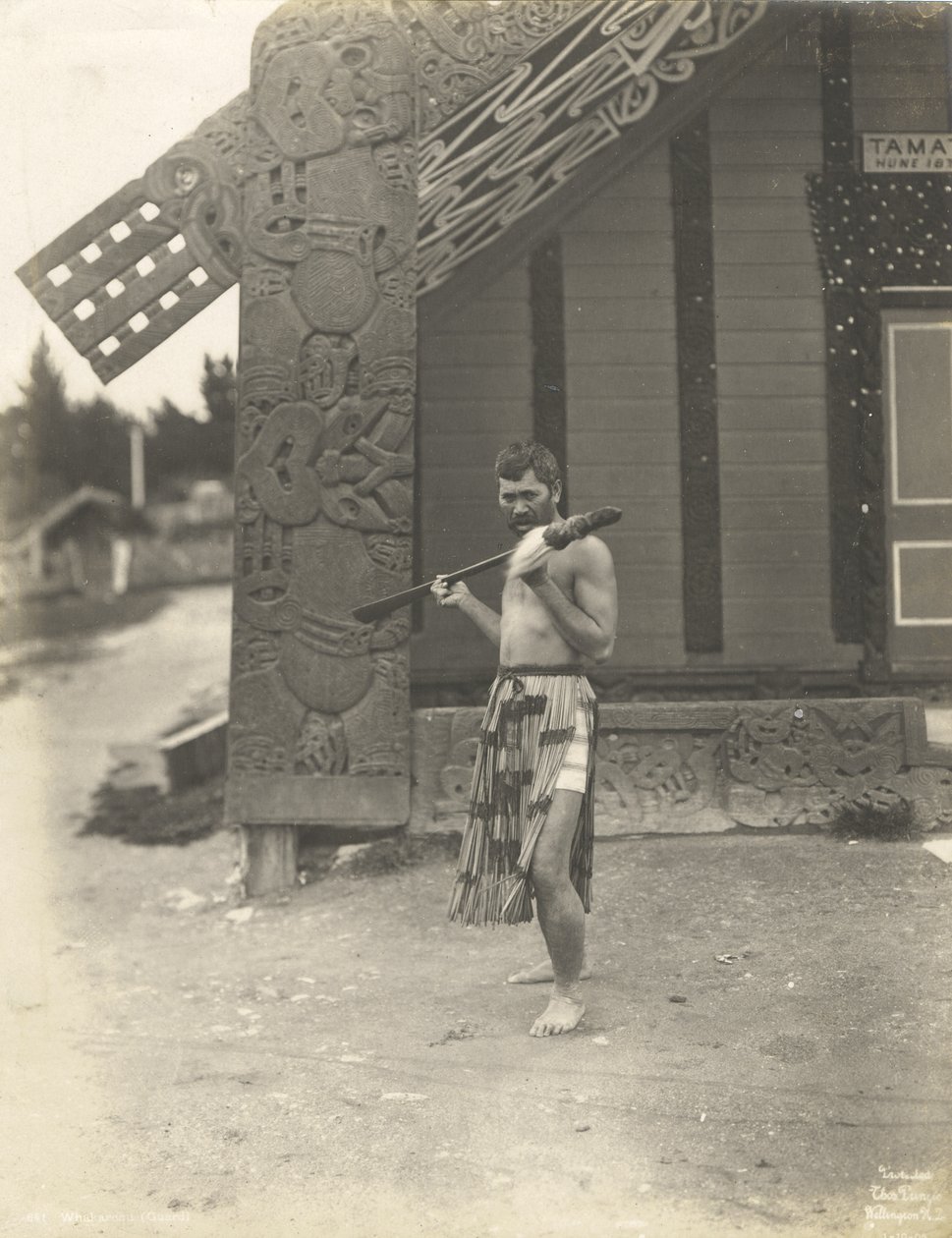 Guard 1905 (silvergelatintryck) av Thomas Pringle