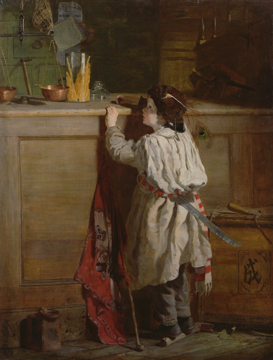 Belöningar av tapperhet, ca 1875 av Thomas Reynolds Lamont
