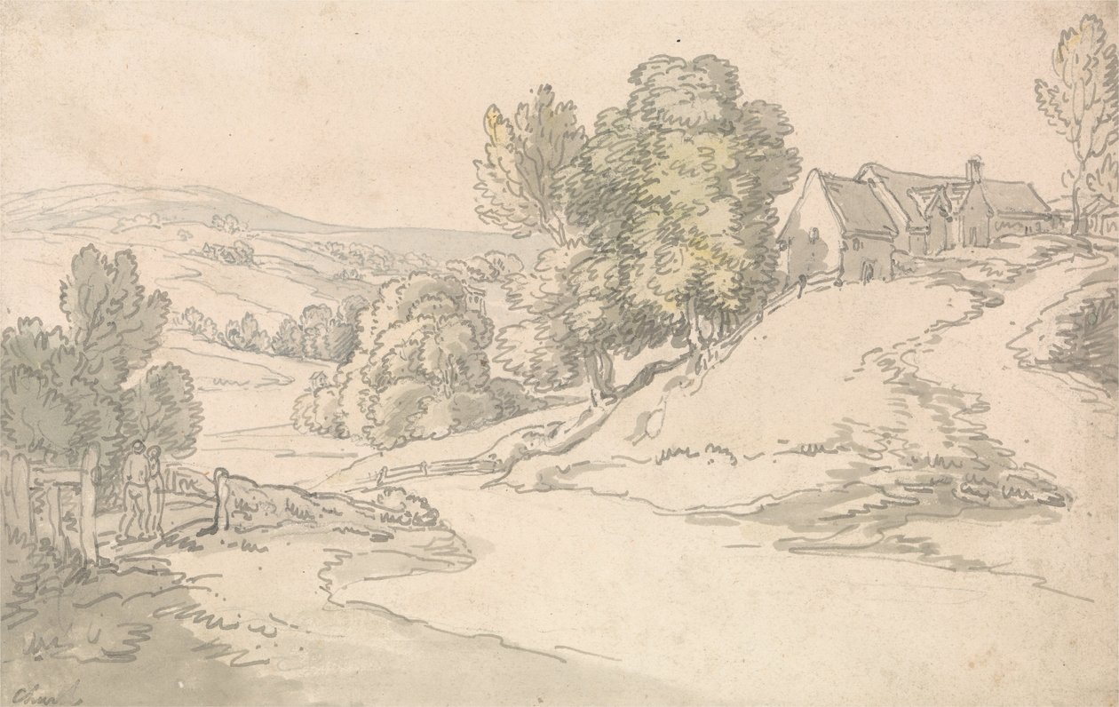 Church av Thomas Rowlandson