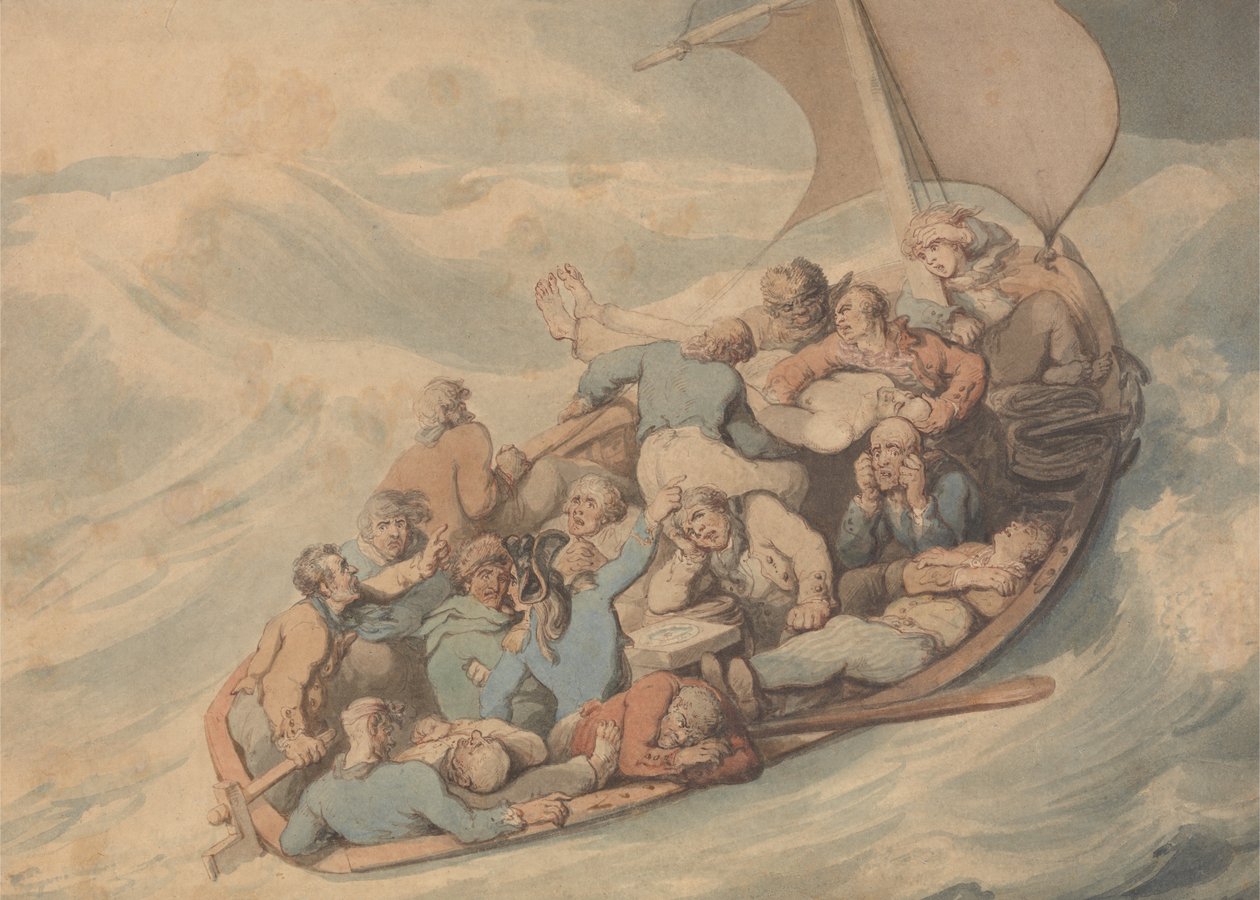 Distress av Thomas Rowlandson