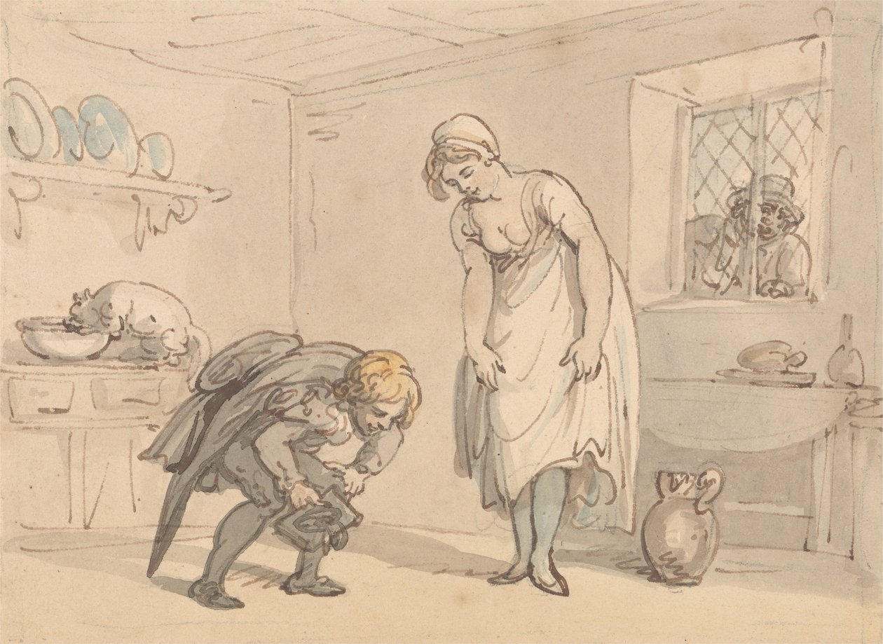 Nya skor av Thomas Rowlandson
