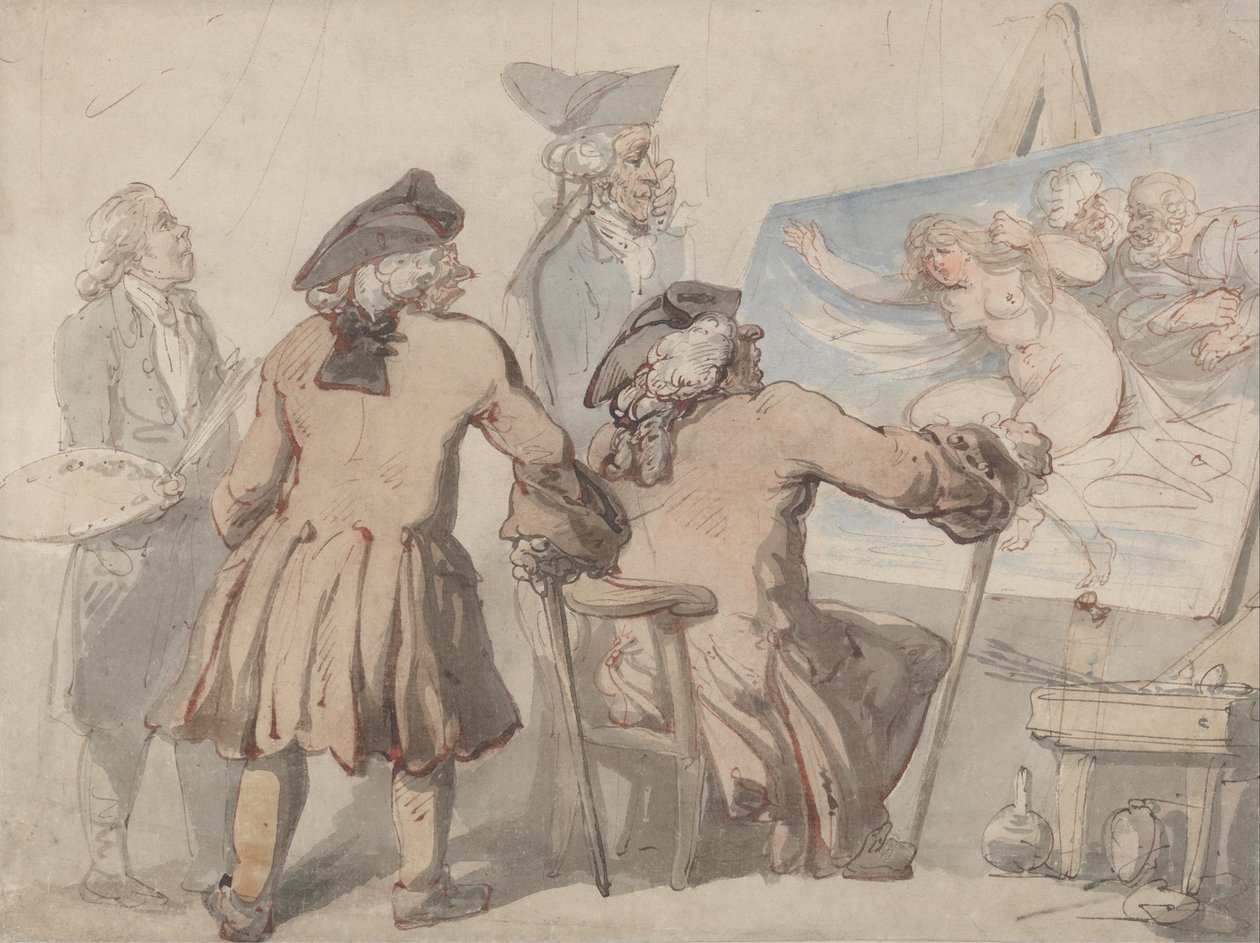 The Connoisseurs av Thomas Rowlandson