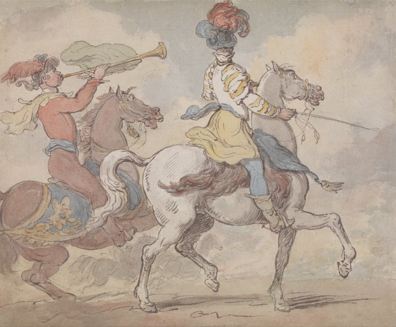 The Heralds av Thomas Rowlandson