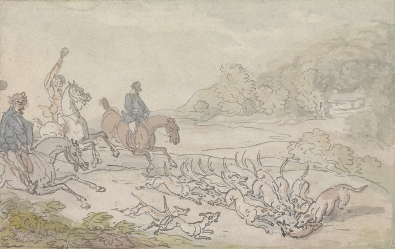 The Kill av Thomas Rowlandson