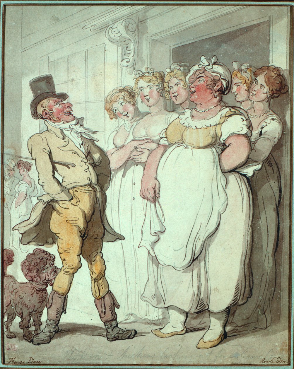 Kungens plats av Thomas Rowlandson