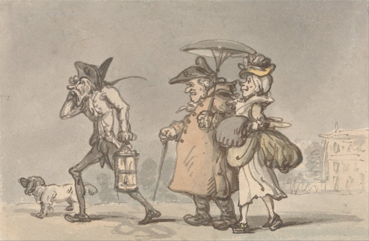 The Miseries of the Country av Thomas Rowlandson
