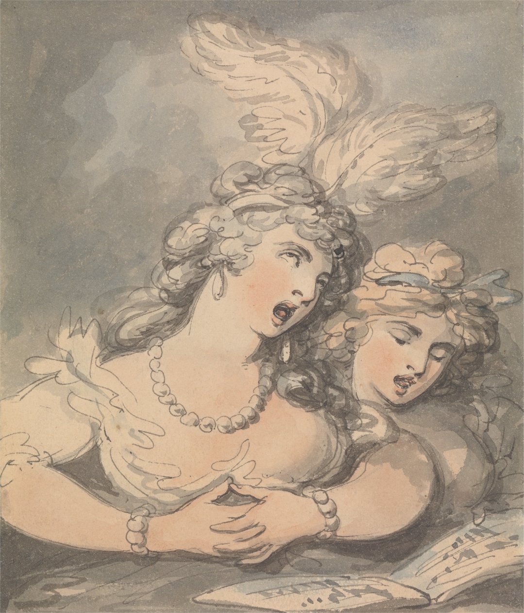 Operasångarna av Thomas Rowlandson