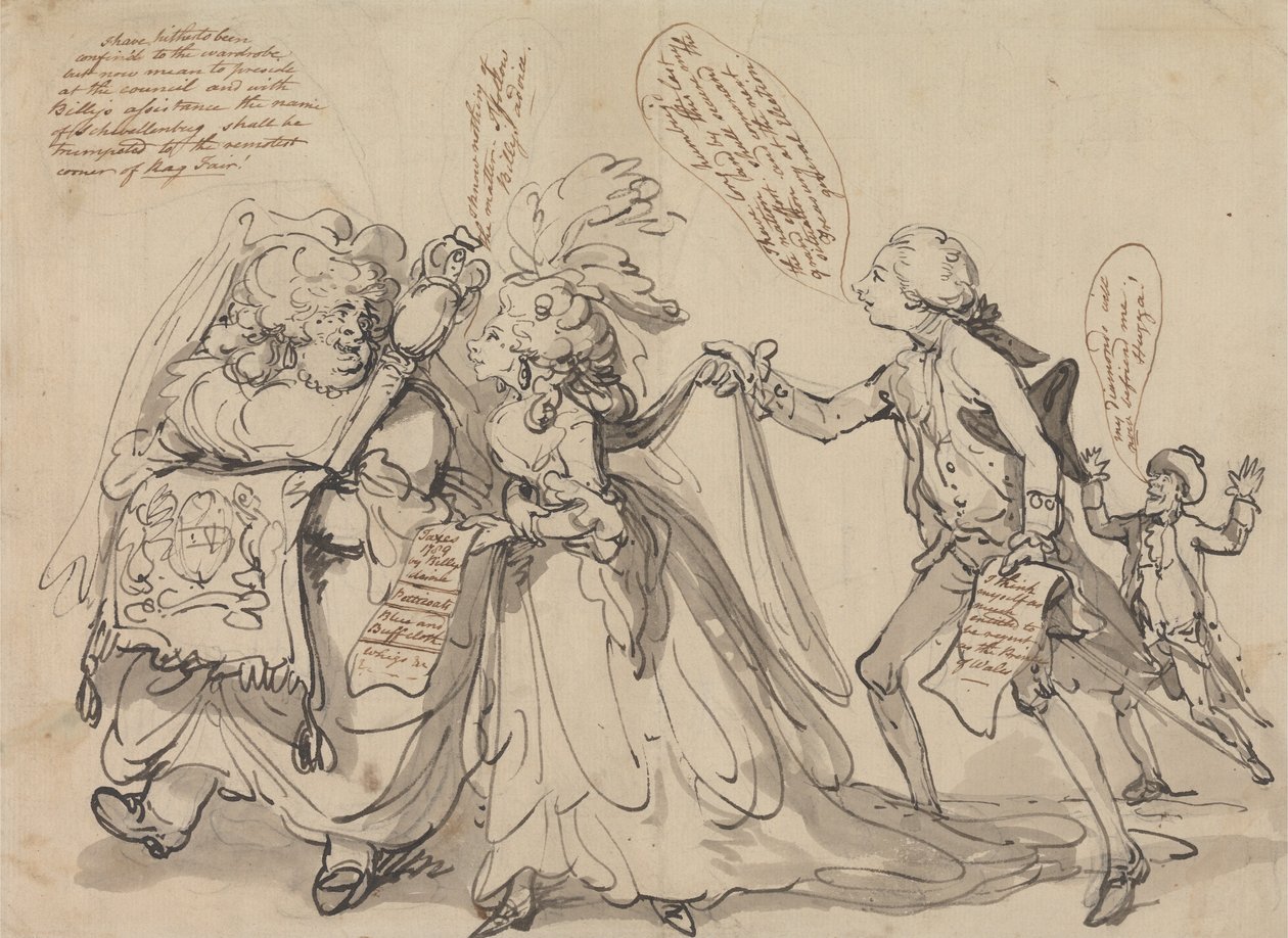 The Prospect Before Us av Thomas Rowlandson