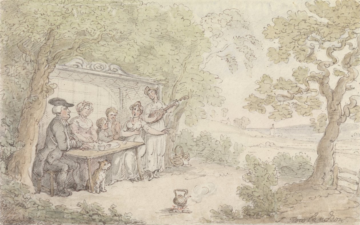 The Vicar of Wakefield- The Fair Penitent av Thomas Rowlandson