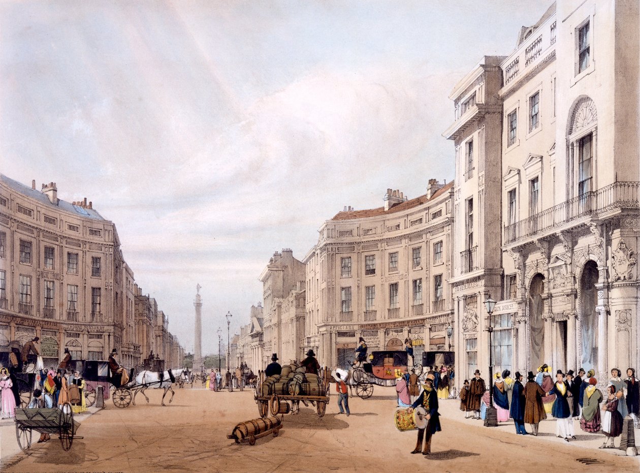 Regent Street, med utsikt mot Duke of York