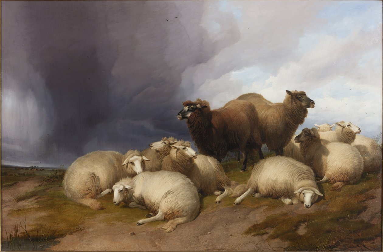 Den annalkande stormen av Thomas Sidney Cooper