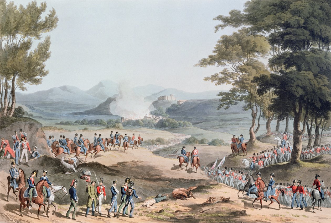 The Village of Pombal, graverad av C. Turner, 11 mars 1811 av Thomas Staunton St. Clair