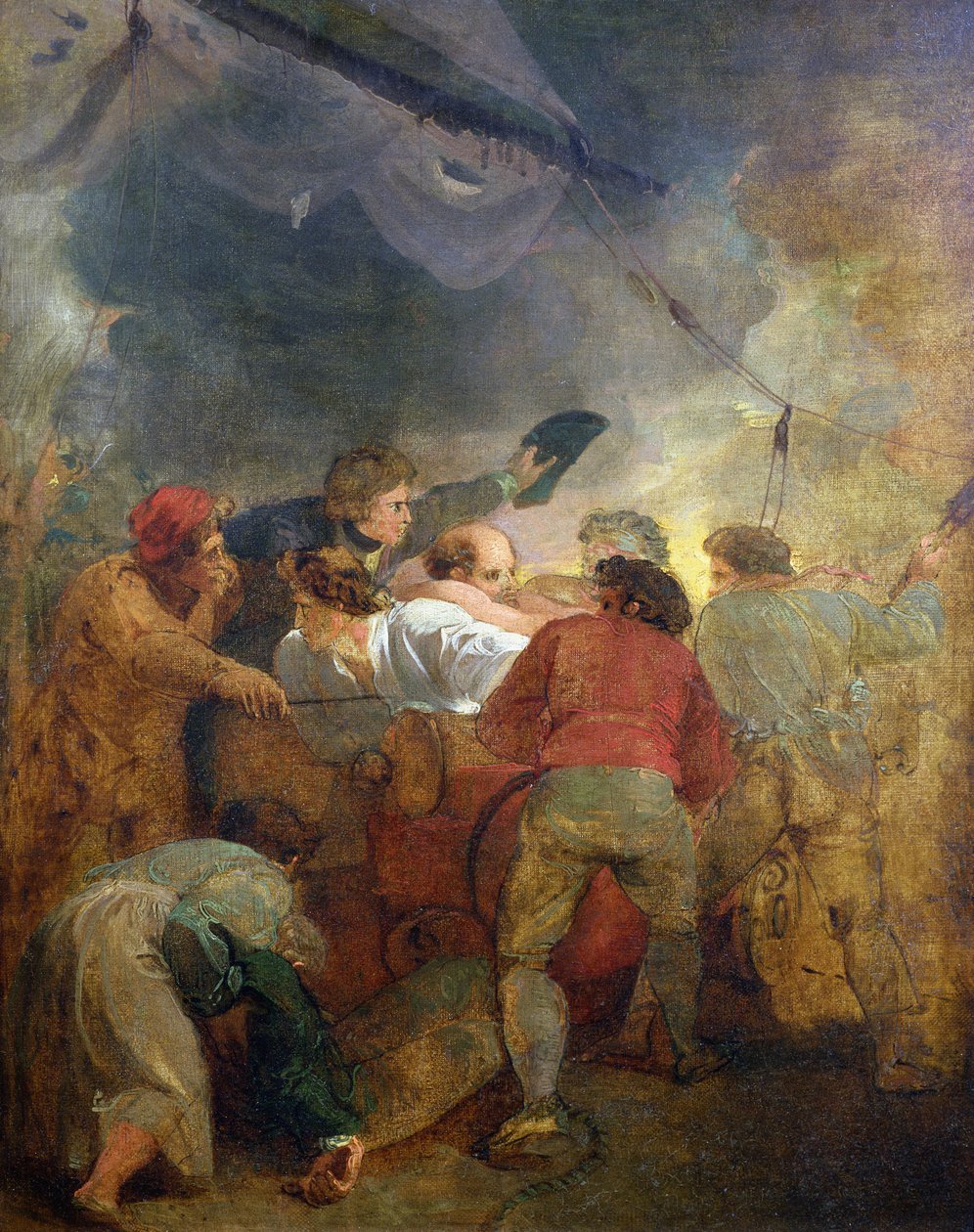 En vapenbesättning av Thomas Stothard