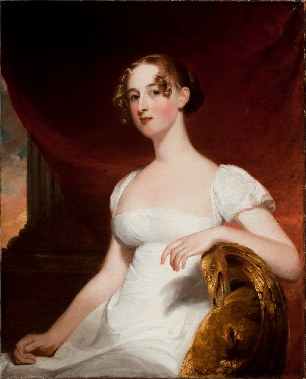 Porträtt av Margaret Siddons Kintzing, 1812 av Thomas Sully