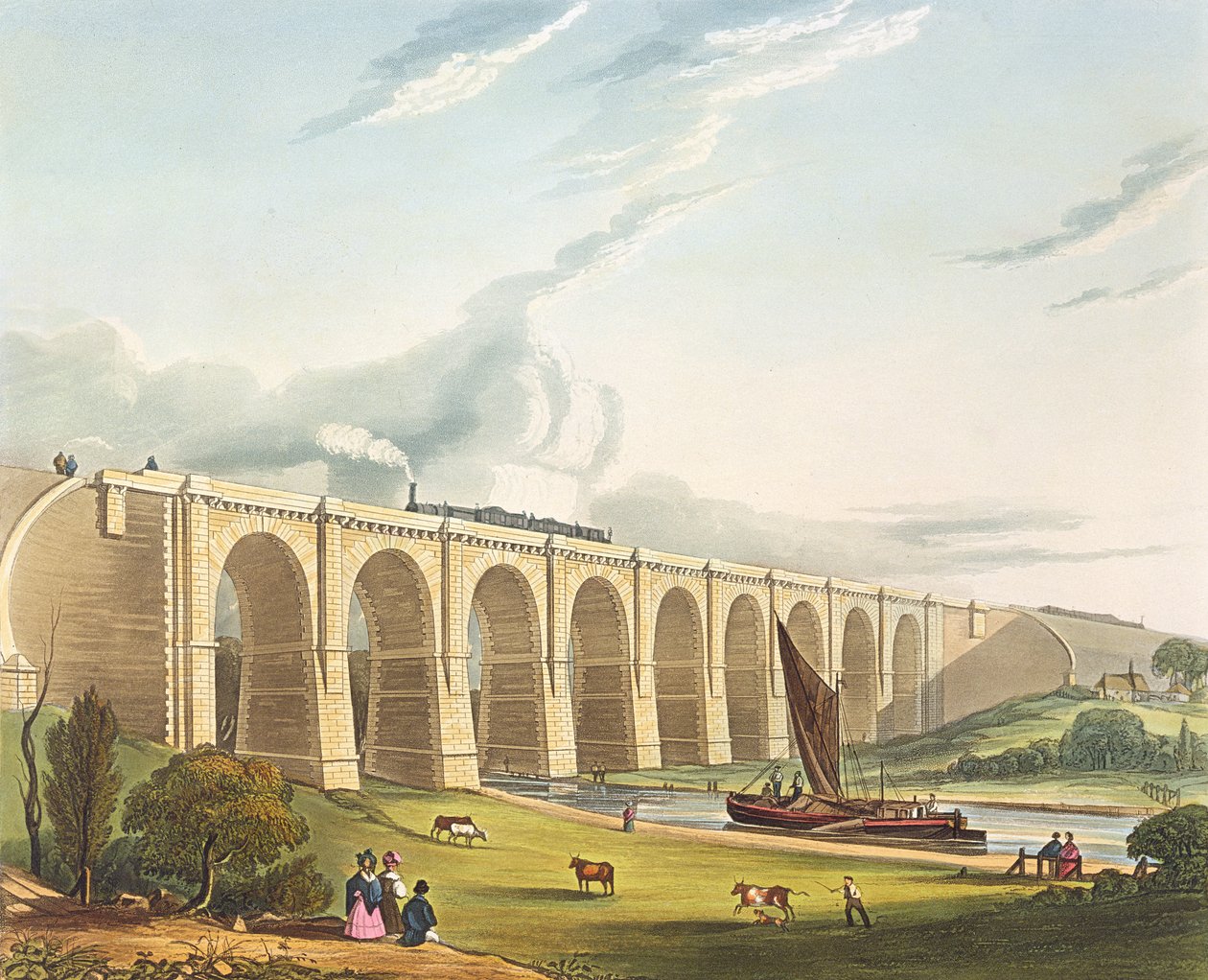 Viadukt över Sankey Valley, skylt 4 från 