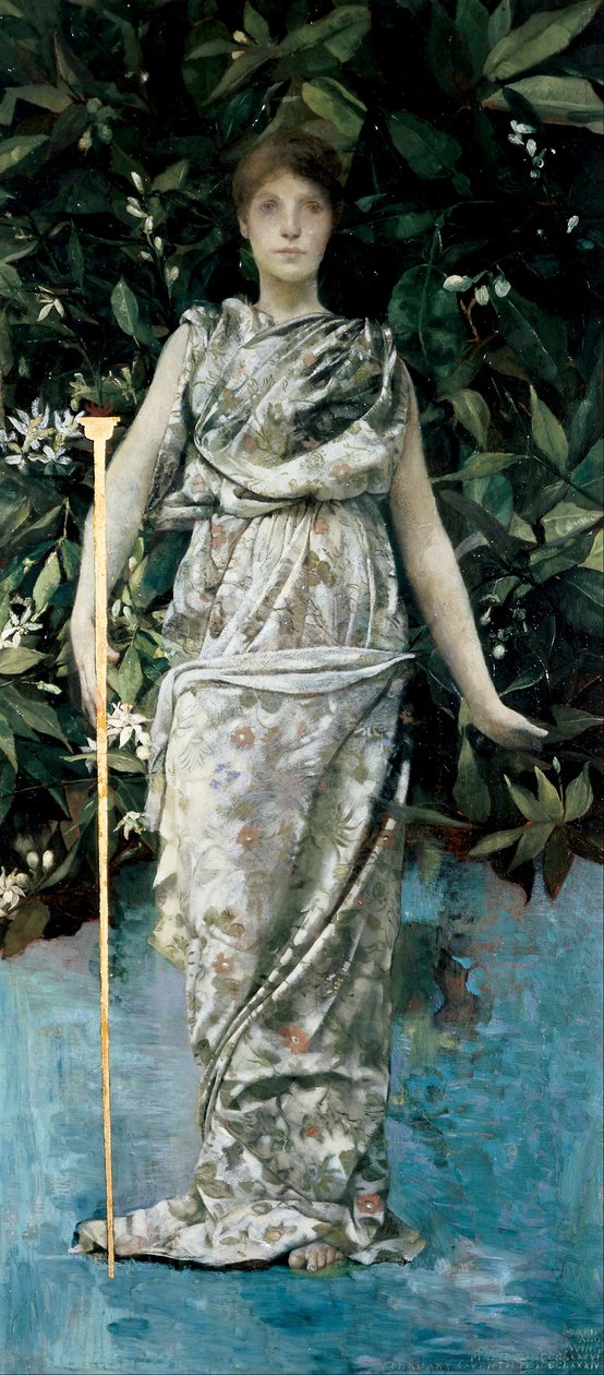 Hymen av Thomas Wilmer Dewing