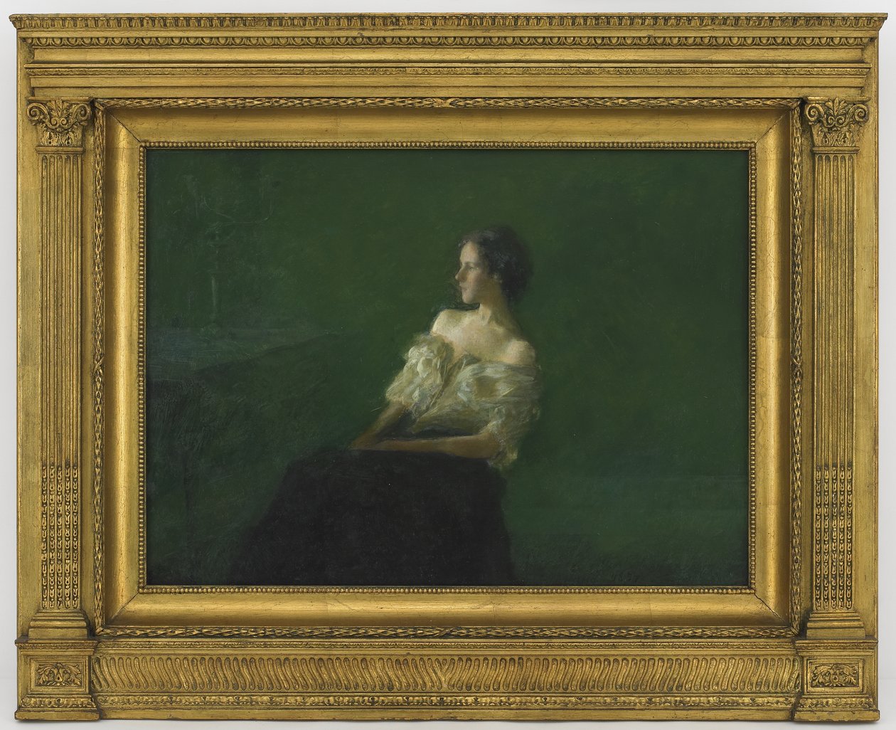 Studie av en sittande kvinna, 1897 av Thomas Wilmer Dewing