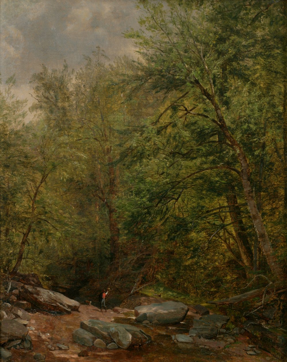 Studie från naturen, 1863 av Thomas Worthington Whittredge