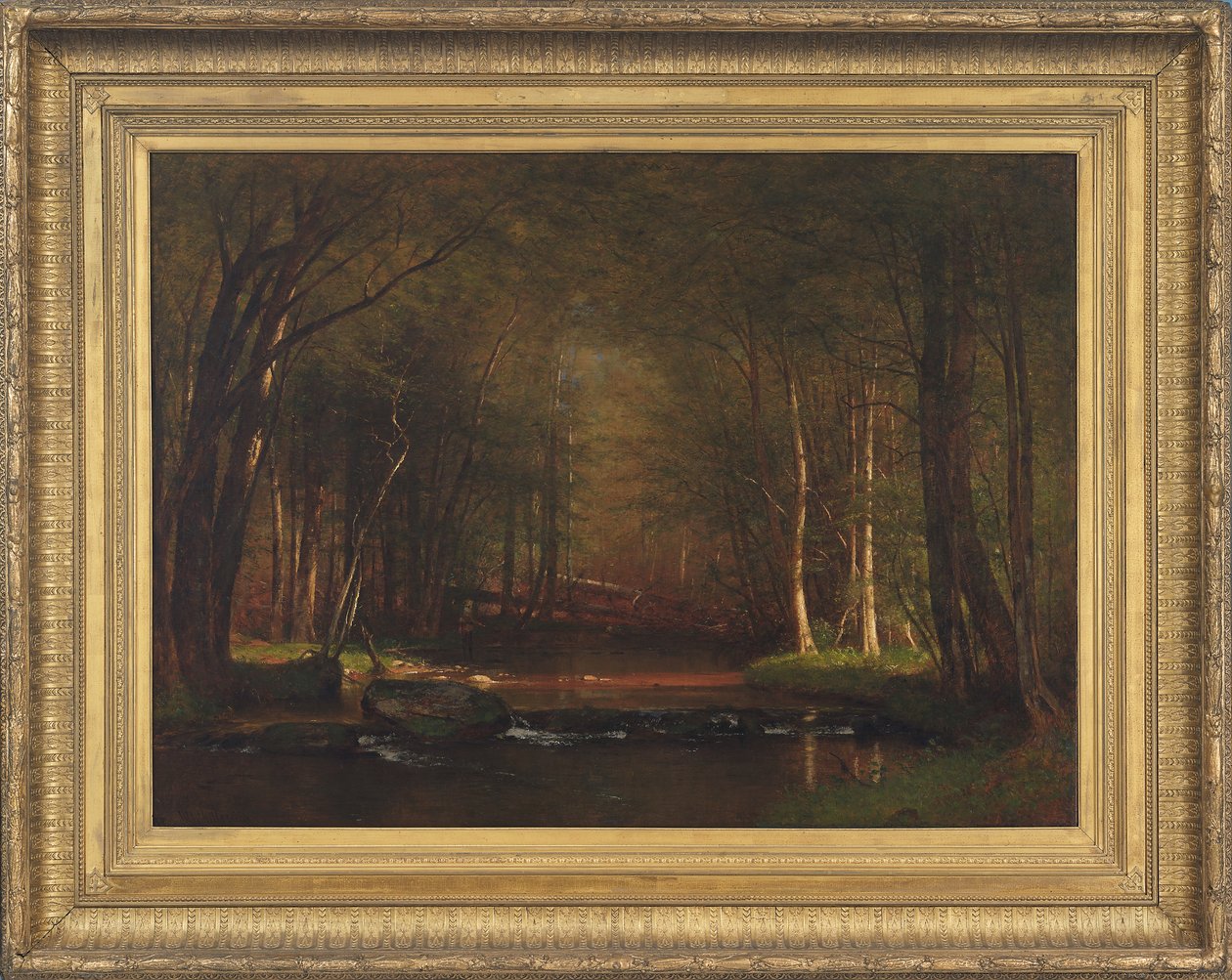 Forellbäck i Catskills, 1875 av Thomas Worthington Whittredge