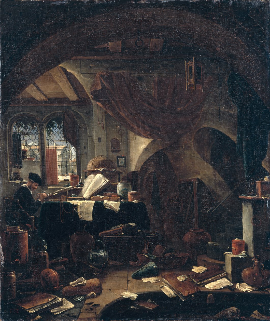 An Alchemists Laboratory  av Thomas Wyck