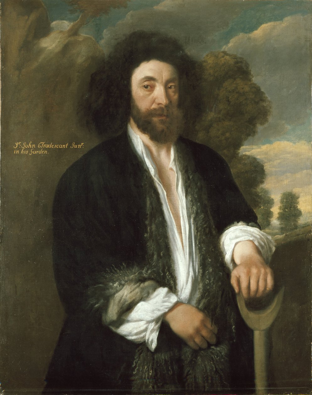 John Tradescant den yngre som trädgårdsmästare, 1600-talet av Thomas de Critz