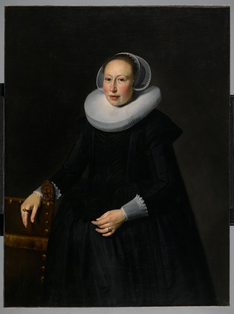 Porträtt av Gertrude van Limborch av Thomas de Keyser