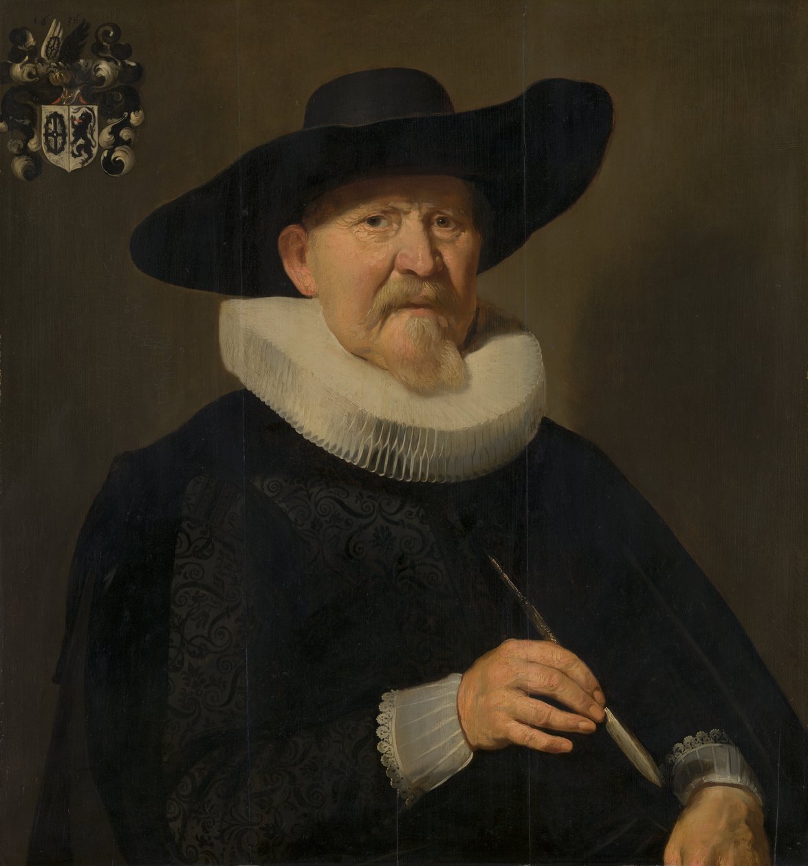 Porträtt av en man, troligen Hans van Hogendorp av Thomas de Keyser