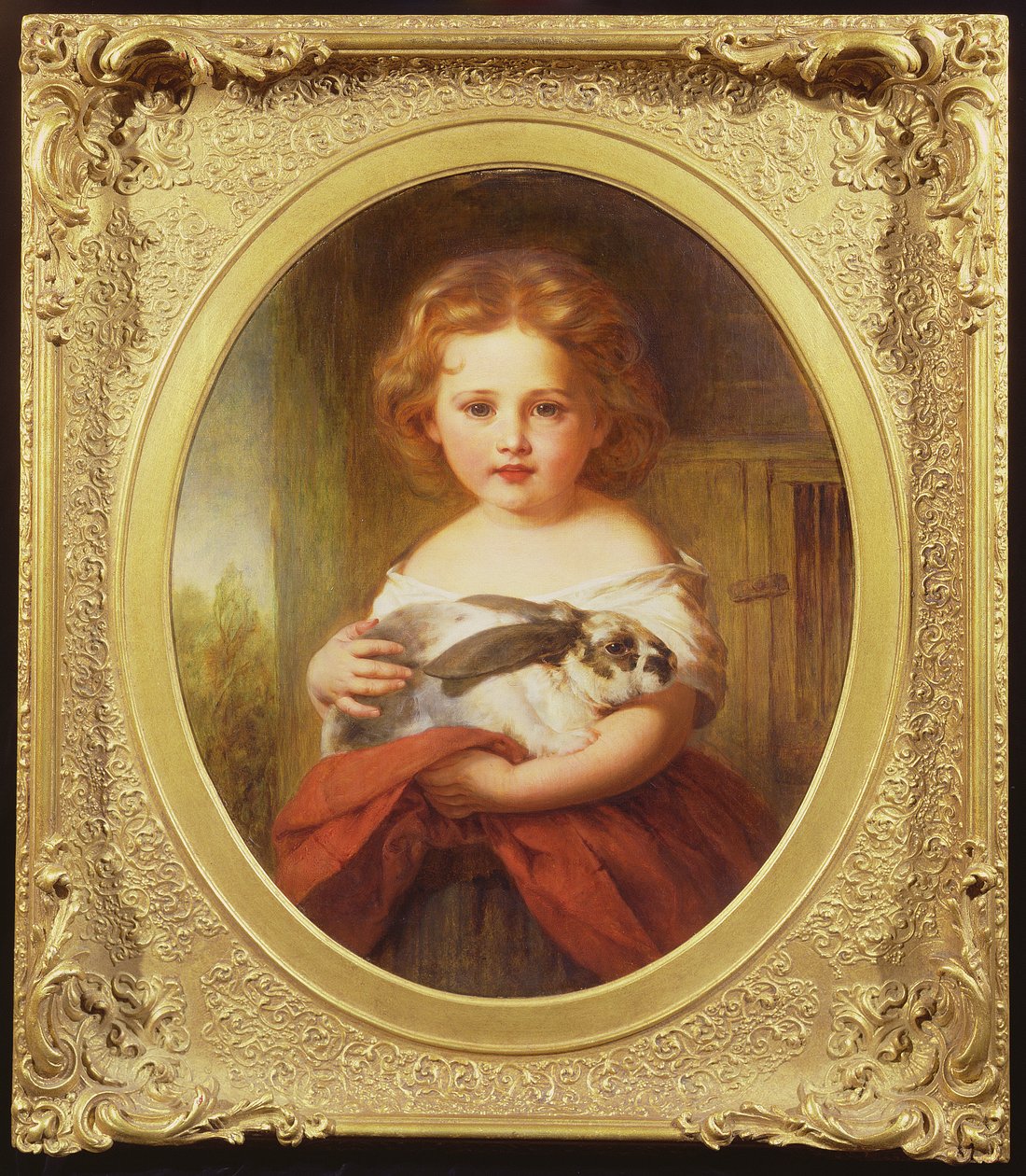 Favoriten, 1860-61 av Thomas Francis Dicksee